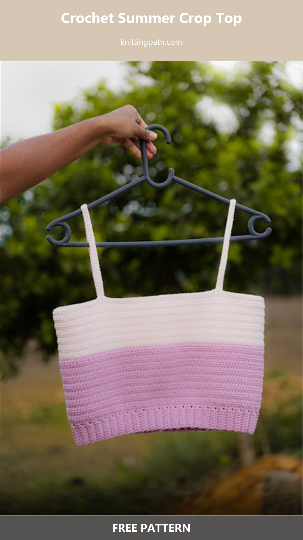 Crochet Summer Crop Top